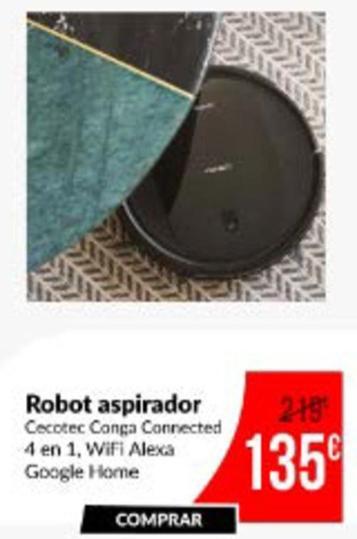 Oferta de Robot aspirador por 135€ en Embargos a lo bestia