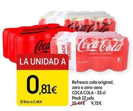 Oferta de Coca-Cola por 0,81€ en Dialprix