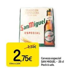 Oferta de Cerveza por 2,75€ en Dialprix