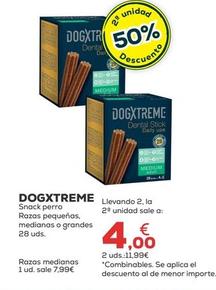 Oferta de Dogxtreme - Snack Perro Razas Pequenas por 7,99€ en Kiwoko