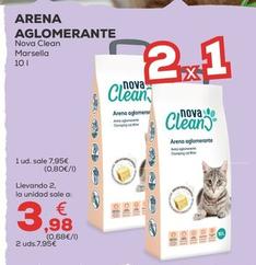 Oferta de Nova Clean - Arena Aglomerante  por 7,95€ en Kiwoko