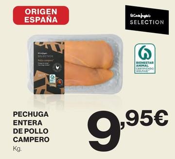 Oferta de Pechuga de pollo por 9,95€ en El Corte Inglés