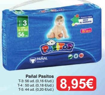 Oferta de Pañales por 8,95€ en Spar La Palma