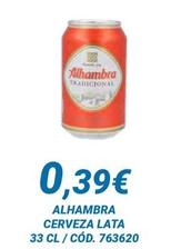 Oferta de Alhambra - Cerveza Lata por 0,39€ en Dialsur Cash & Carry