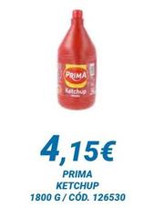Oferta de Prima - Ketchup por 4,15€ en Dialsur Cash & Carry