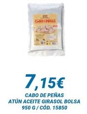 Oferta de Cabo De Peñas - Atún Aceite Girasol Bolsa por 7,15€ en Dialsur Cash & Carry