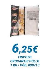 Oferta de Fripozo - Crocantis Pollo por 6,25€ en Dialsur Cash & Carry