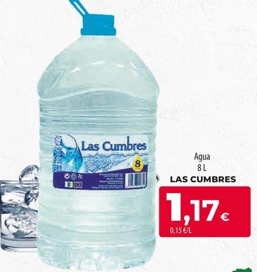 Oferta de La Cumbres - Agua por 1,17€ en Spar Tenerife