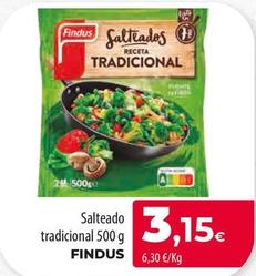Oferta de Findus - Salteado Tradicional por 3,15€ en Spar Tenerife