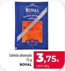 Oferta de Royal - Salmón Ahumado por 3,75€ en Spar Tenerife