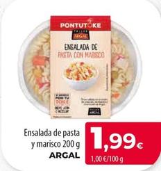 Oferta de Argal - Ensalada De Pasta Y Marisco por 1,99€ en Spar Tenerife