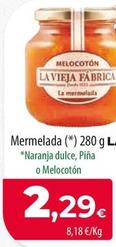 Oferta de La Vieja Fábrica - Mermelada por 2,29€ en Spar Tenerife