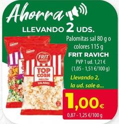 Oferta de Frit Ravich - Palomitas por 1,21€ en Spar Tenerife