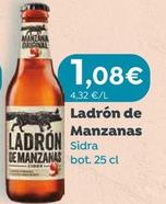 Oferta de Ladrón De Manzanas - Sidra por 1,08€ en Spar Tenerife