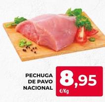 Oferta de Pechuga de pavo por 8,95€ en Spar Tenerife