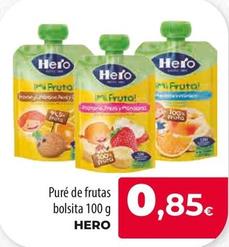 Oferta de Hero - Puré De Frutas Bolsita por 0,85€ en Spar Tenerife