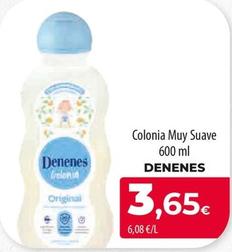 Oferta de Denenes - Colonia Muy Suave por 3,65€ en Spar Tenerife