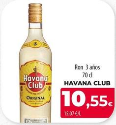Oferta de Havana Club - Ron 3 Anos por 10,55€ en Spar Tenerife