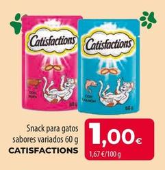 Oferta de Comida para gatos por 1€ en Spar Tenerife