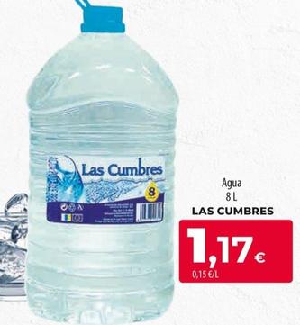 Oferta de Agua por 1,17€ en Spar Tenerife