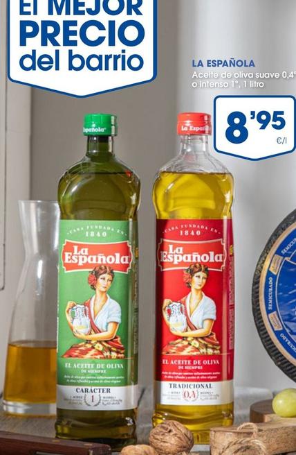 Oferta de La Española - Aceite De Oliva Suave O Intenso por 8,95€ en Supermercados Plaza