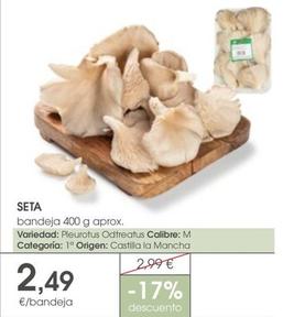 Oferta de Castilla - Seta por 2,49€ en Supermercados Plaza