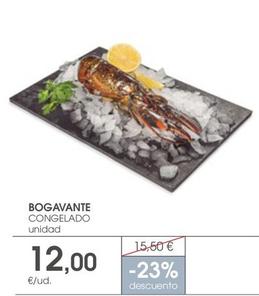 Oferta de Bogavante por 12€ en Supermercados Plaza