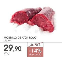 Oferta de Morrillo De Atun Rojo por 29,9€ en Supermercados Plaza