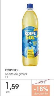 Oferta de Koipesol - Aceite De Girasol por 1,59€ en Supermercados Plaza