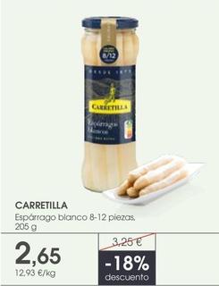 Oferta de Carretilla - Espárrago Blanco 8-12 Piezas por 2,65€ en Supermercados Plaza