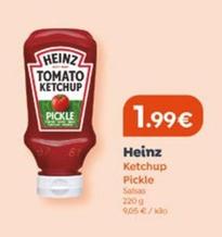 Oferta de Heinz - Ketchup Pickle por 1,99€ en Supermercados Plaza