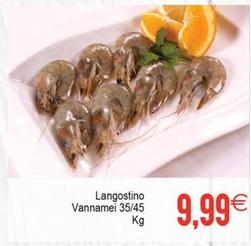 Oferta de Langostino Vannamei por 9,99€ en Plenus Supermercados