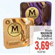 Oferta de Magnum - Xeado Double por 3,69€ en Plenus Supermercados