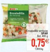 Oferta de Spar - Ensaladilla Verduras por 0,75€ en Plenus Supermercados