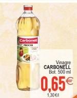 Oferta de Carbonell - Vinagre por 0,65€ en Plenus Supermercados
