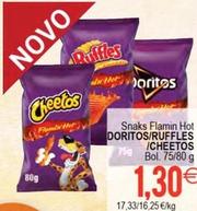 Oferta de Doritos/Ruffles/Cheetos - Snaks Flamin Hot  por 1,3€ en Plenus Supermercados
