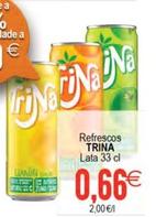 Oferta de Trina - Refrescos por 0,66€ en Plenus Supermercados