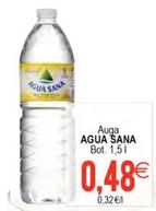 Oferta de Agua Sana - Auga por 0,48€ en Plenus Supermercados