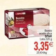 Oferta de Spar - Bonito Aceite Oliva por 3,35€ en Plenus Supermercados