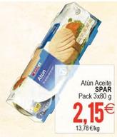 Oferta de Spar - Atún Aceite por 2,15€ en Plenus Supermercados