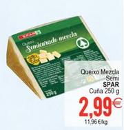 Oferta de Spar - Queixo Mezcla Semi por 2,99€ en Plenus Supermercados