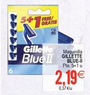 Oferta de Gillette - Maquinilla Blue-II por 2,19€ en Plenus Supermercados