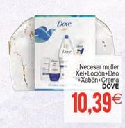 Oferta de Dove - Neceser Muller Xel+Loción+Deo +Xabón+Crema por 10,39€ en Plenus Supermercados