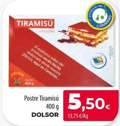 Oferta de Tiramisú por 5,5€ en SPAR Lanzarote
