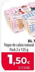 Oferta de Yogur por 1,5€ en SPAR Lanzarote