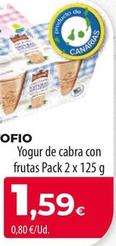 Oferta de Yogur por 1,59€ en SPAR Lanzarote