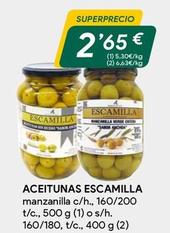 Oferta de Aceitunas por 2,65€ en Masymas