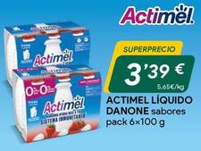 Oferta de Actimel por 3,39€ en Masymas