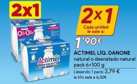 Oferta de Actimel por 3,79€ en Masymas