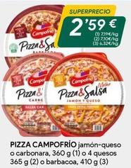 Oferta de Pizza por 2,59€ en Masymas